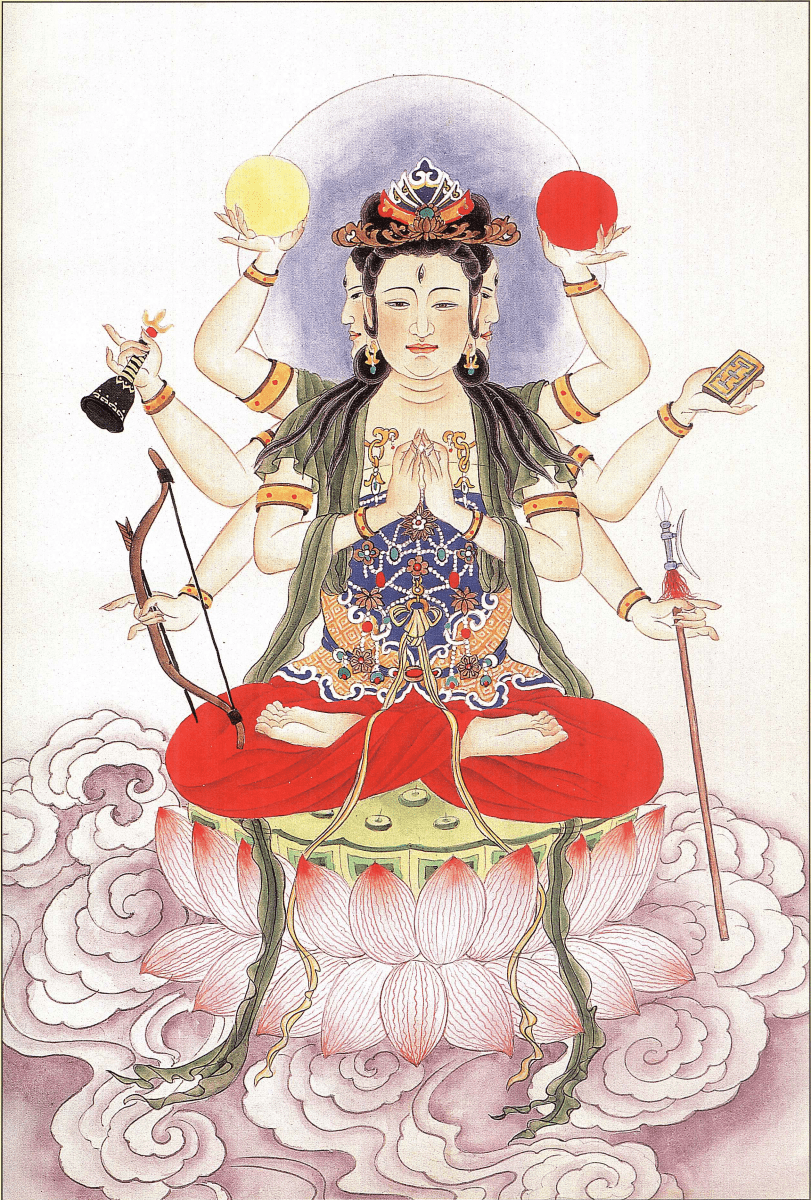 大聖先天圓明道姥大天尊  聖紀